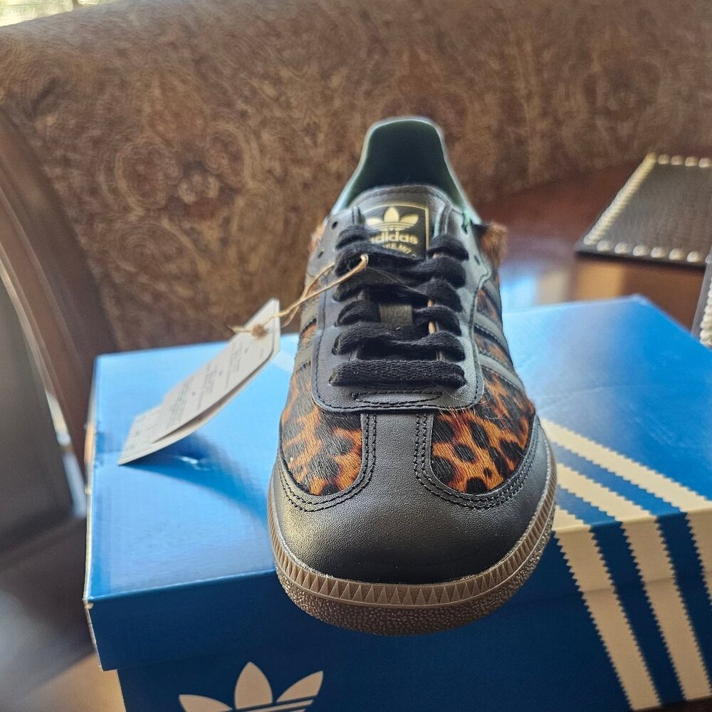 adidas samba OG leopard size 7.5